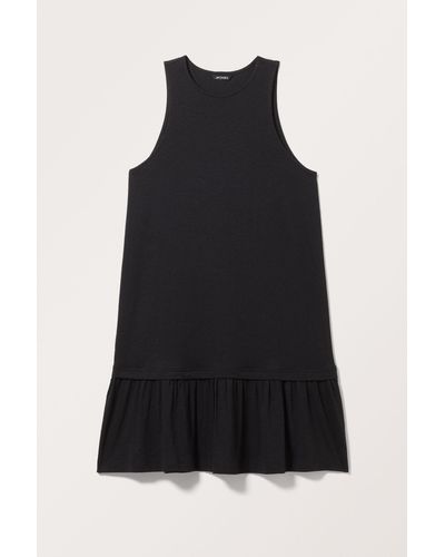Monki Sleeveless Mini Dress - Black