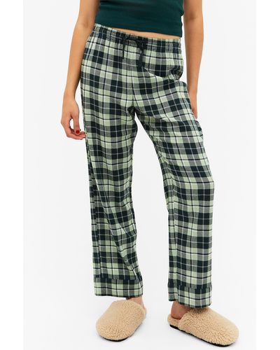 Monki Pyjama Trousers - Green