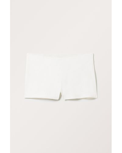 Monki Mini Hotpants - Natural