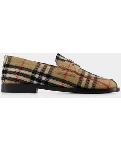 Burberry Lf Hackney Loafers - Brown