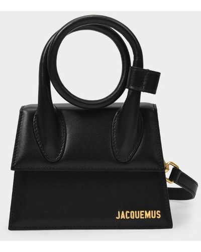 Jacquemus Le Chiquito Noeud Bag - Black