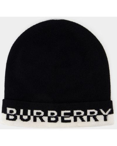 Burberry Beannie Hat - Black