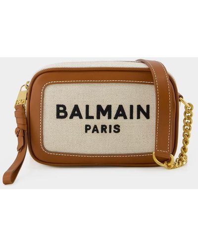 Balmain B-army Camera Bag - Brown