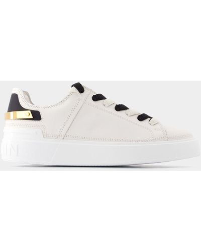 Balmain B Court Sneakers - White