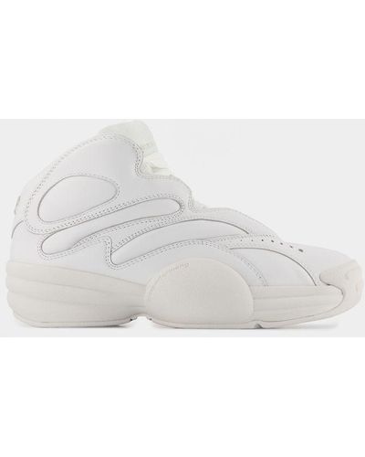 Alexander Wang Aw Hoop Sneakers - - Leather - White