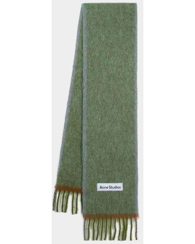 Acne Studios Solid Vally Scarf - Green