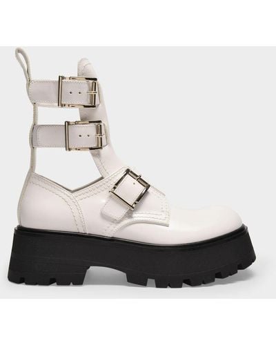 Alexander McQueen Platform Shoes - White