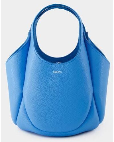 Coperni Mini Bucket Swipe Shopper Bag - Blue