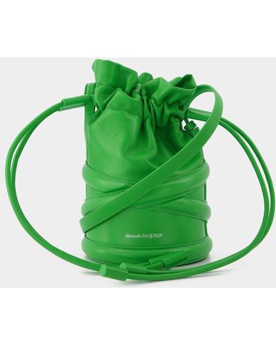 Alexander McQueen The Curve Bag Soft - Green