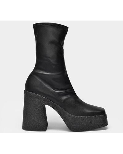 Stella McCartney Platform Boots - Black