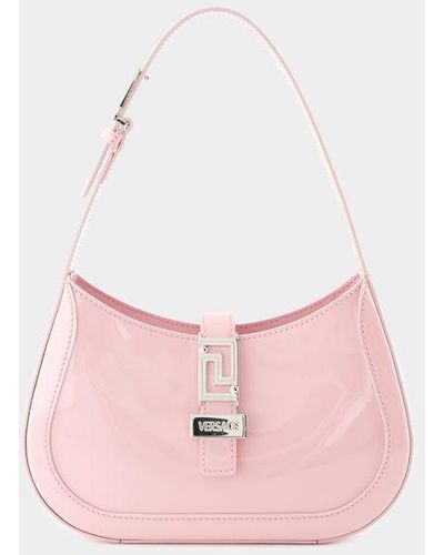 Versace Small Hobo Shoulder Bag - Pink