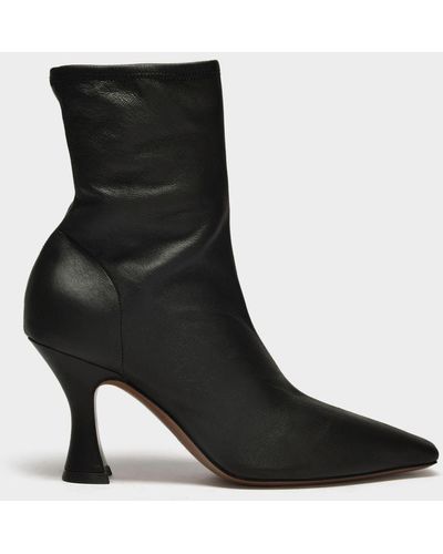 Neous Ran Stretch Ankle Boots - Black