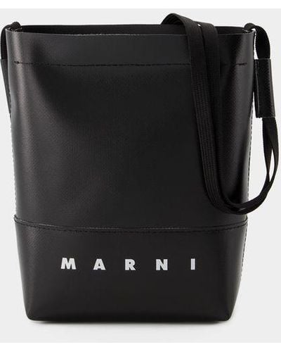 Marni Pelletteria Uomo Shoulder Bag - Black