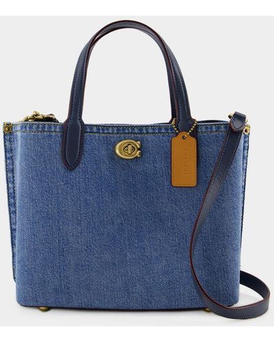 COACH Willow 24 Shopper Bag - Blue