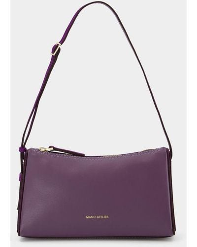 MANU Atelier Mini Prism Hobo Bag - Purple