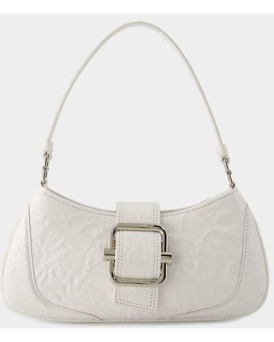 OSOI Brocle Small Shoulder Bag - White