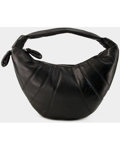 Lemaire Fortune Croissant Bag - Black