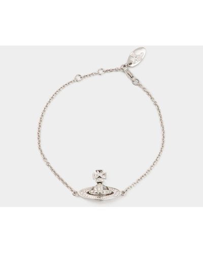 Vivienne Westwood Pina Bas Relief Bracelet - Metallic