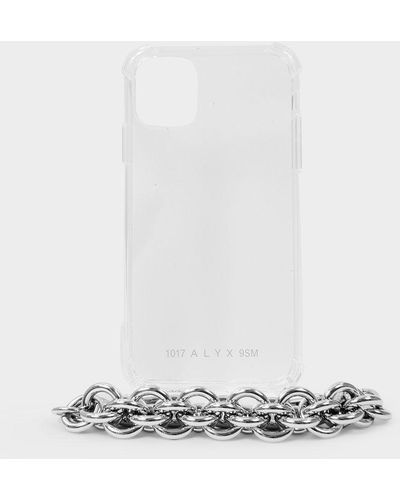 1017 ALYX 9SM Iphone 12 Case - White