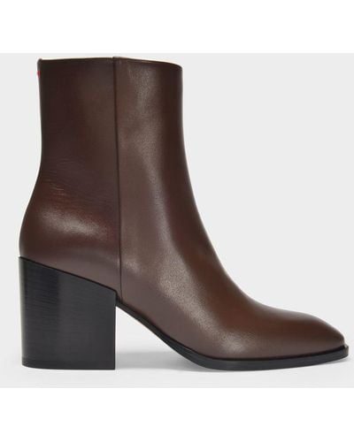 Aeyde Leandra Ankle Boots - Brown