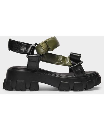 ARIZONA LOVE Trekky Sporty Sandals - Black