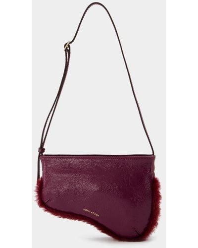 MANU Atelier Mini Curve Bag - Purple