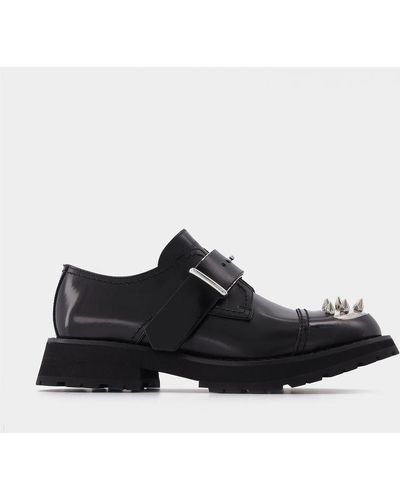 Alexander McQueen Loafers With Studs - Black