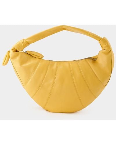Lemaire Fortune Croissant Bag - Yellow