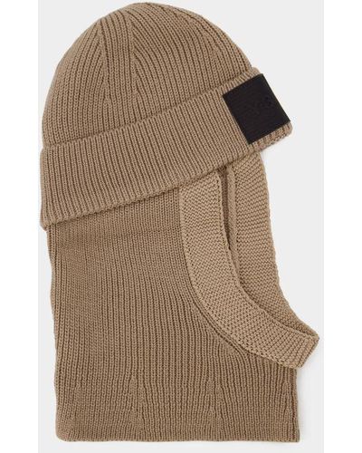Y-3 Icon Beanie - Brown