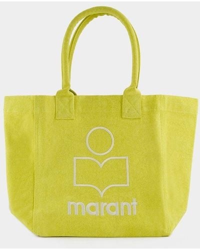 Isabel Marant Small Yenky Shopper Bag - Yellow