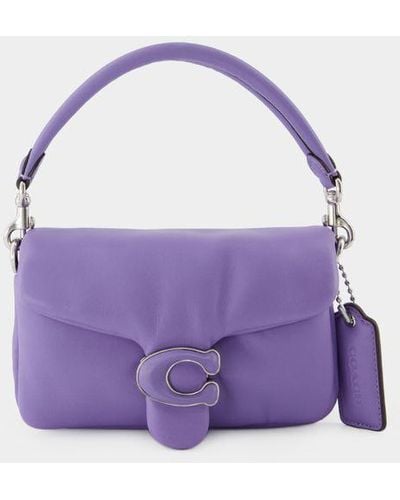 COACH Tabby Pillow 18 Bag - Purple