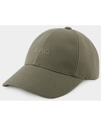 A.P.C. Charlie Hat - Green
