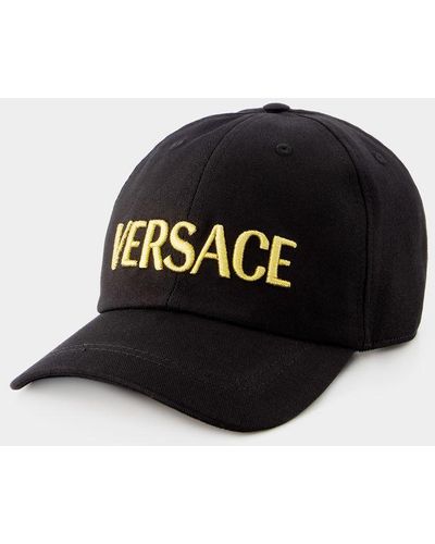 Versace Cap - - Cotton - Black