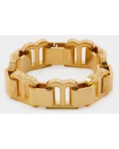Balenciaga Hourglass Bracelet - Metallic