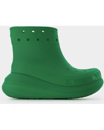 Crocs™ Classic Crush Boots - Green