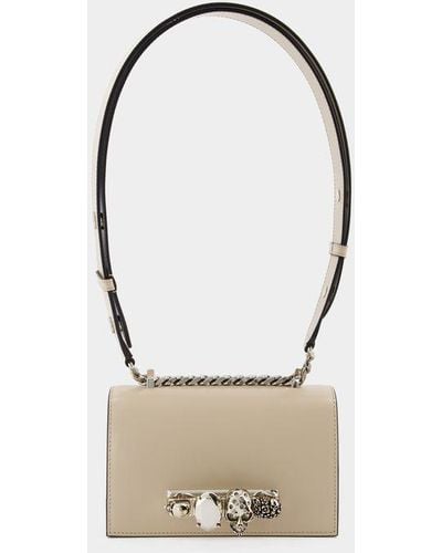Alexander McQueen Mini Jewell.satchel Crossbody - Metallic