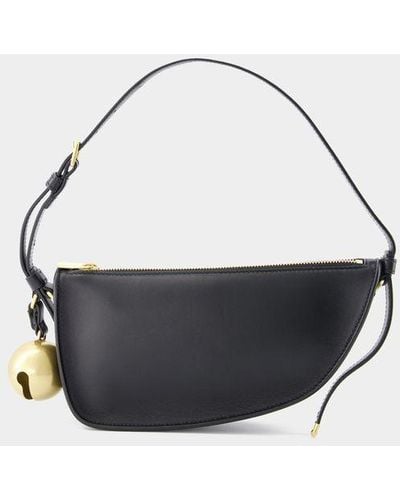 Burberry Shield Sling Mini Shoulder Bag - Black