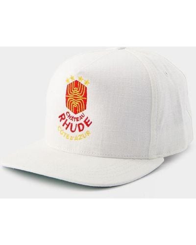 Rhude Caps & Hats - White