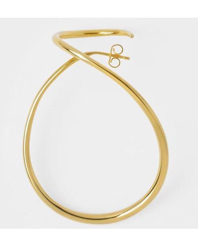 Charlotte Chesnais Looping Mono Earring - Metallic