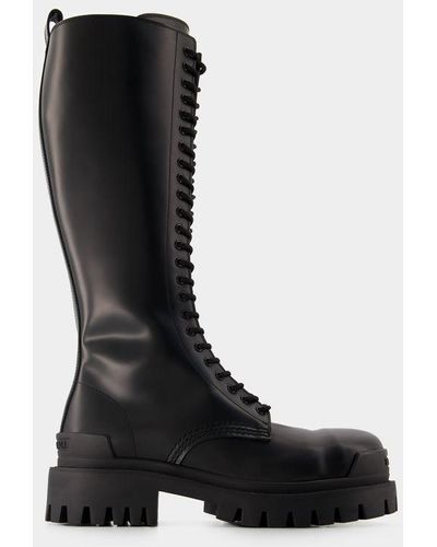 Balenciaga Strike L20 Boots - Black