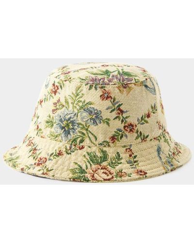 Vivienne Westwood Trellis Tapestry Bucket Hat - Natural