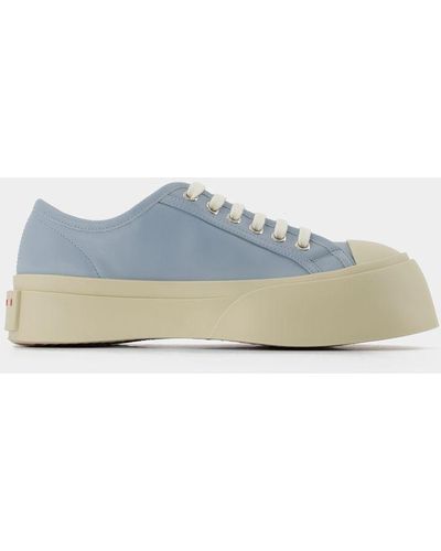 Marni Laced Up Pablo Sneakers - Blue