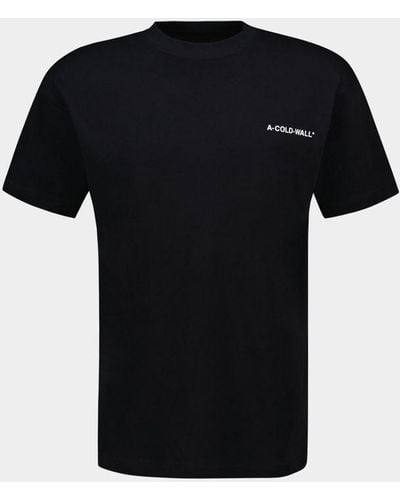 A_COLD_WALL* Essentials Small Logo T-shirt - Black