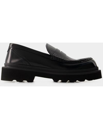 Dolce & Gabbana Penny-slot Loafers - Black