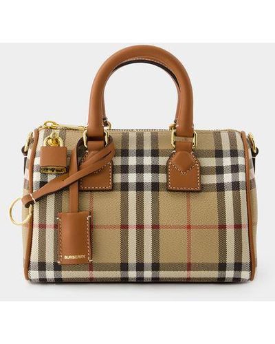 Burberry Bowling Bag - Metallic