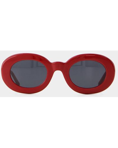Jacquemus Pralu Sunglasses - Red