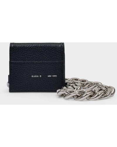Kara Bifold Wallet On Chain - Blue