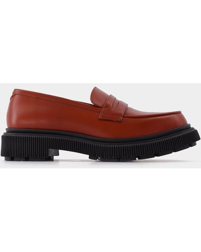 Adieu 159 Loafers - Red