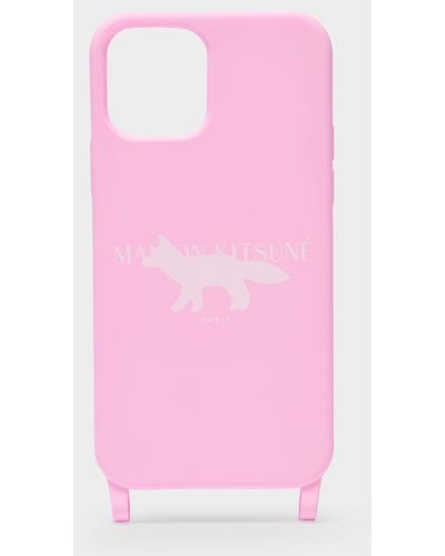 Maison Kitsuné Stamp Iphone Case - Pink