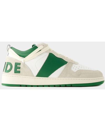Rhude Rhecess Low Sneakers - Green